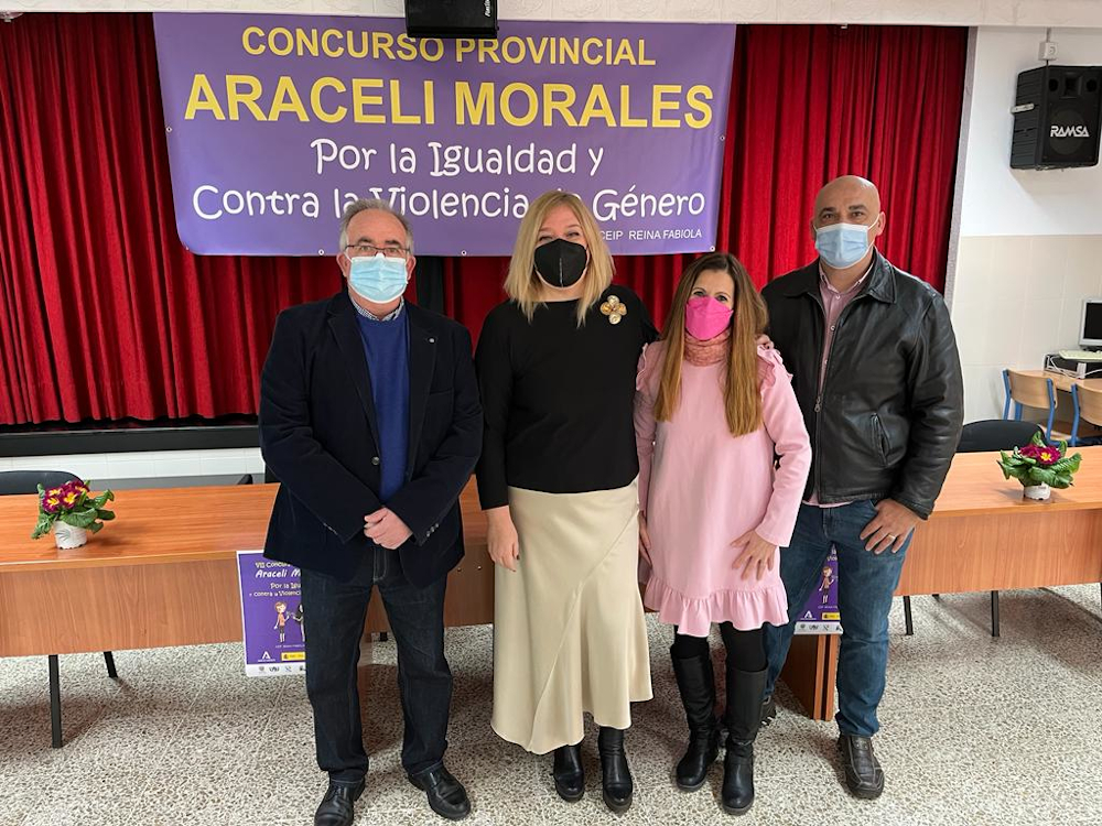 Mancomunidad apoya el VII Concurso Provincial Araceli Morales por la igualdad y contra la violencia de género que organiza el CEIP Reina Fabiola de Motril
